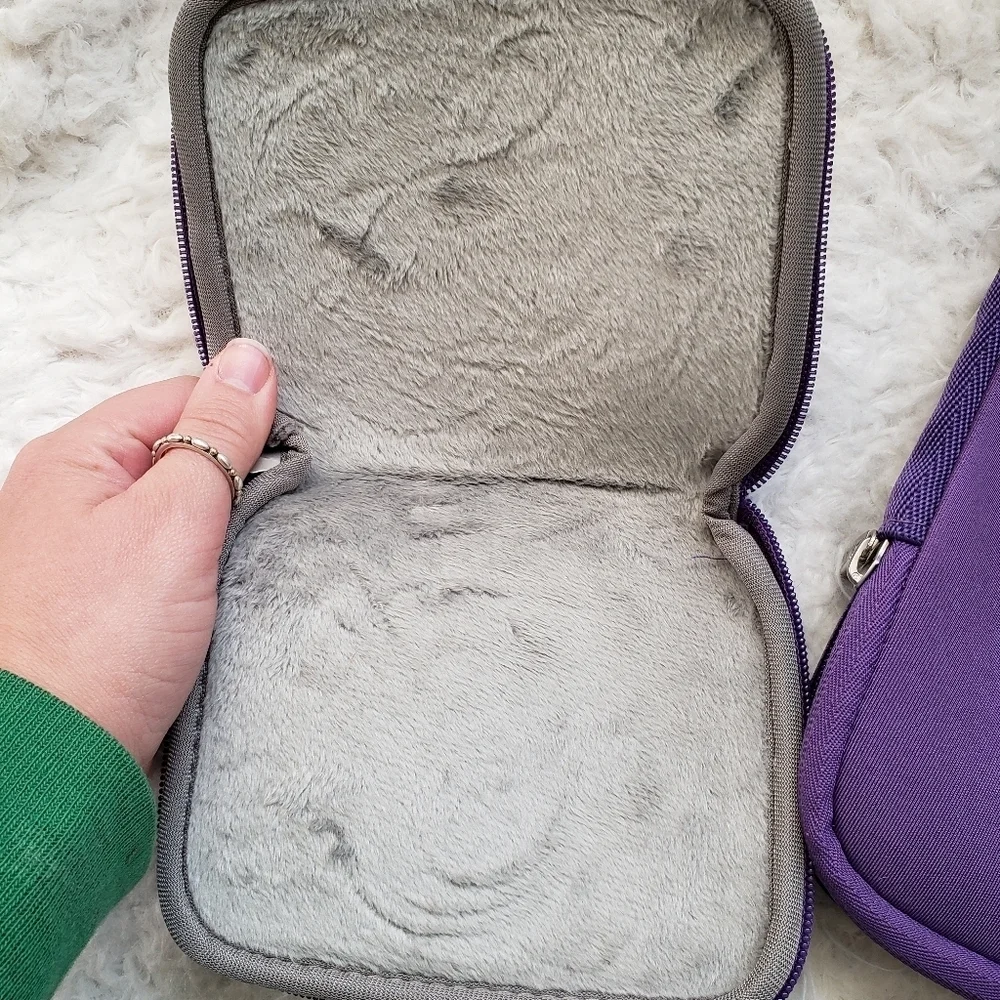 Laptop case and smaller case. 14wx10L inches